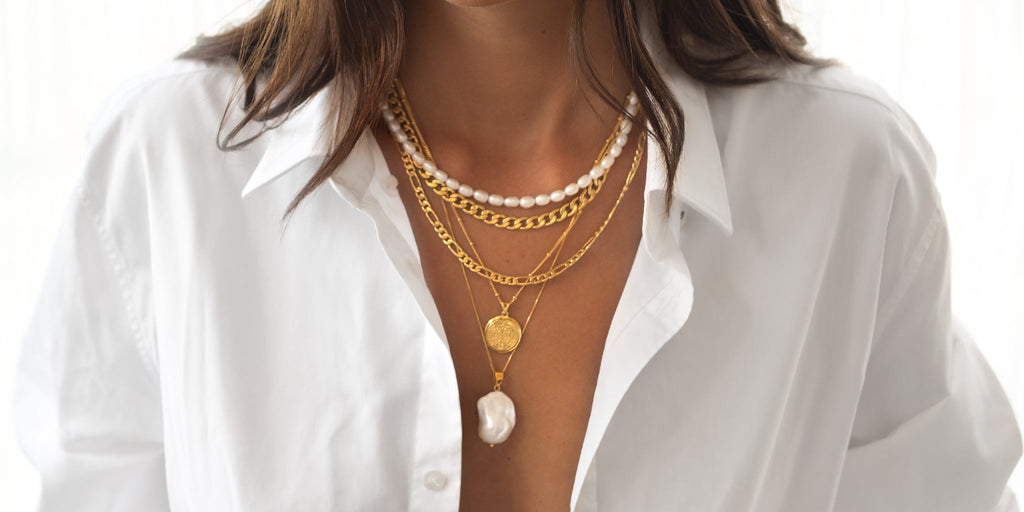 layered necklace sets