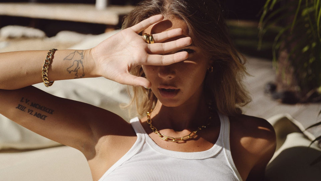 gold chain necklaces for women