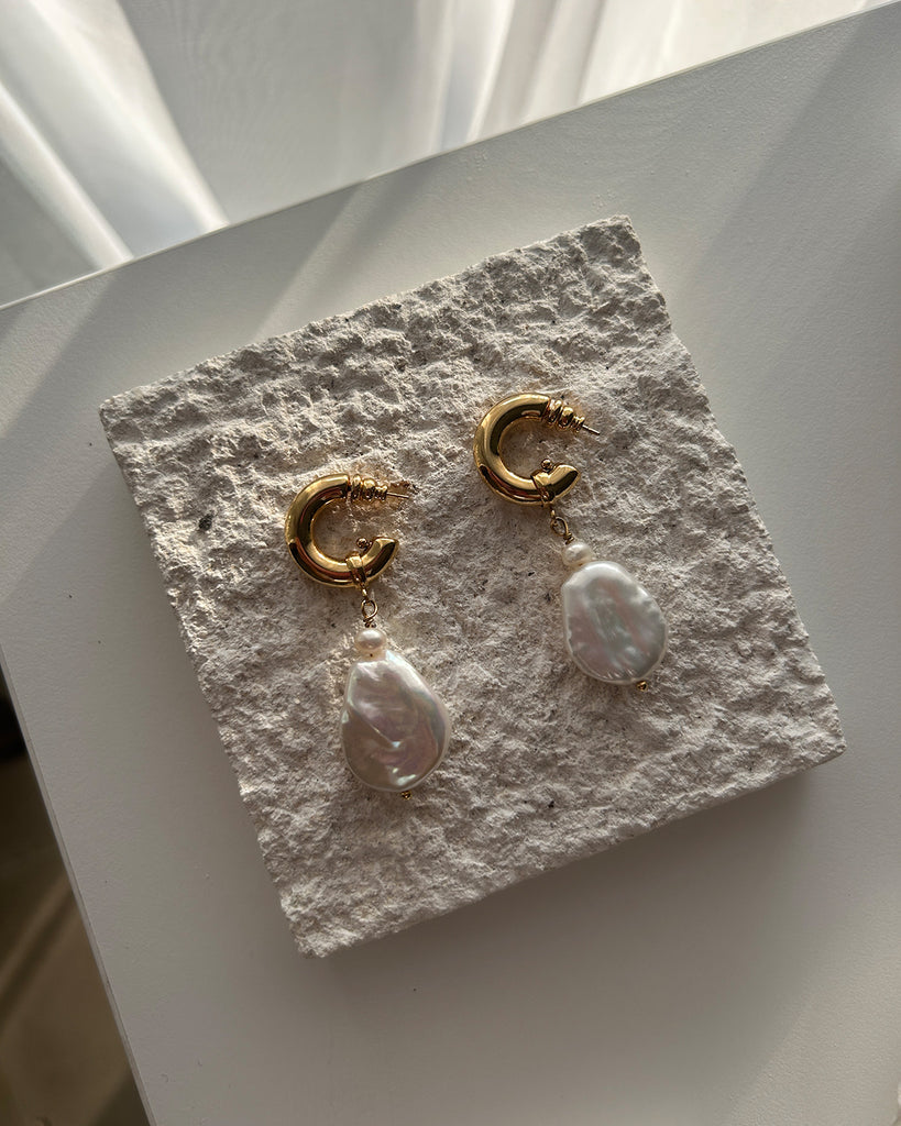 baroque pearl earrings aesthetics