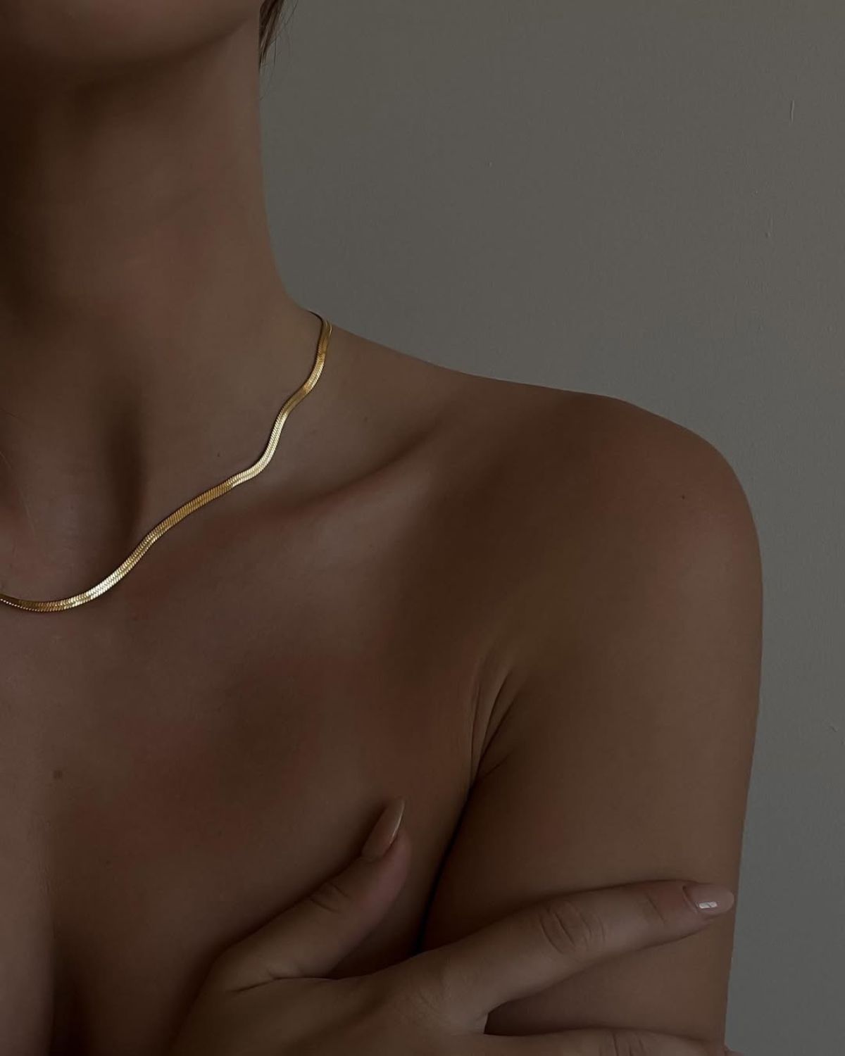 Gold Snake Chain Necklace | CULT OF SUN JEWELRY