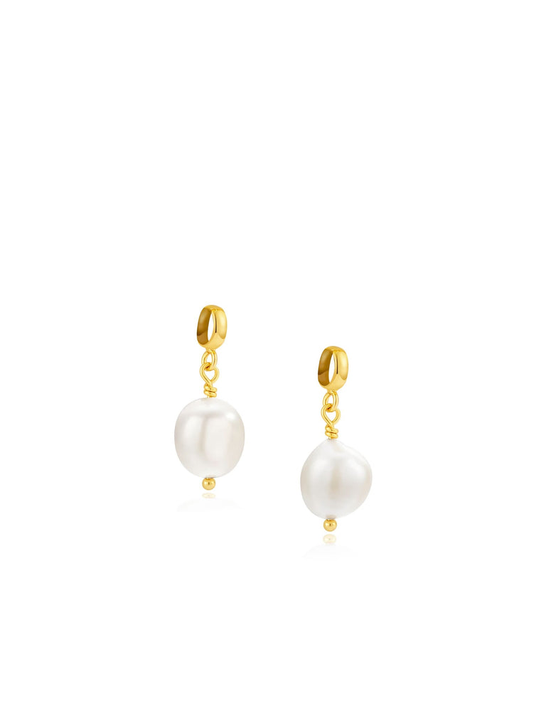 pearl charm in white background