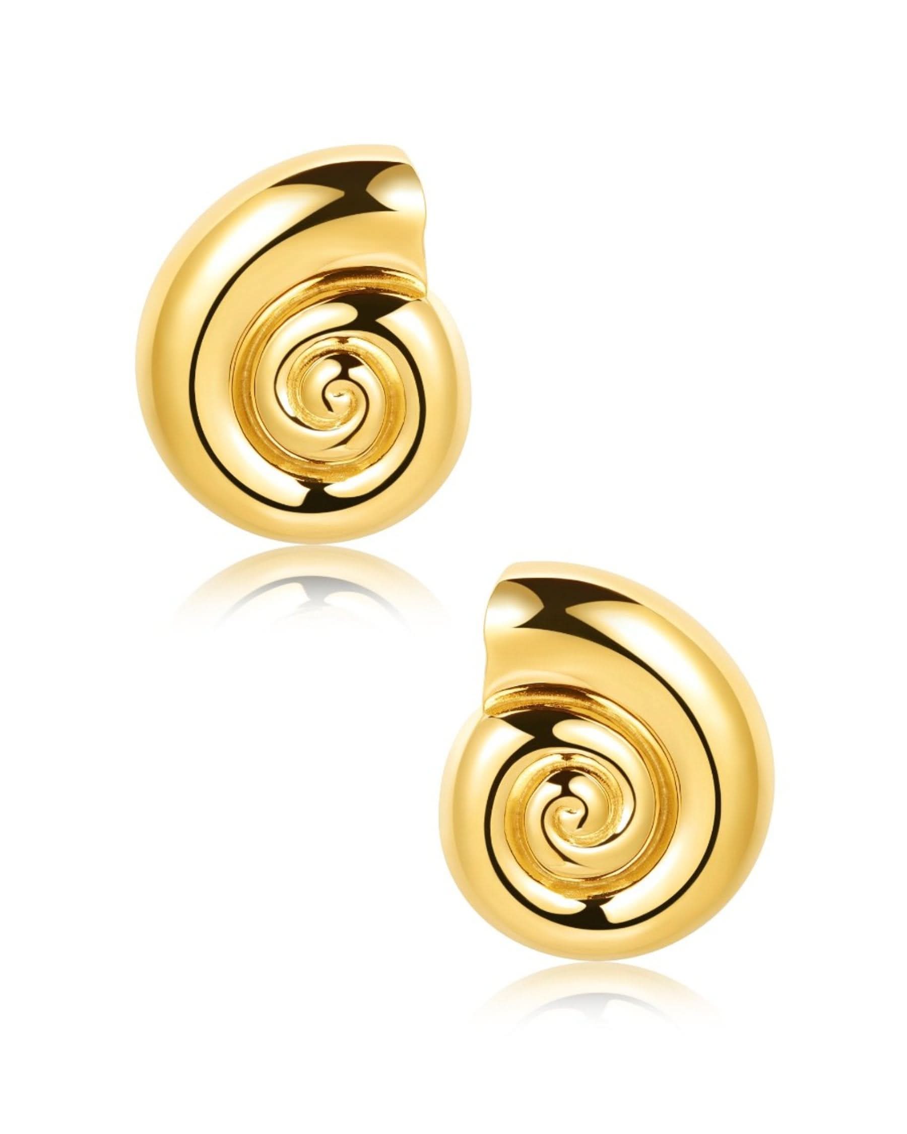 Aurora Shell Earrings | CULT OF SUN JEWELRY