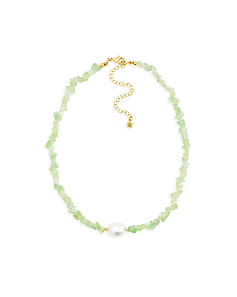 Mint Candy Choker on white background 